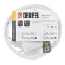 Шнур сетевой Denzel Energy Series, ПВС, 1,5 м, 2 x 1 мм, с неразборной вилкой, белый, 3 м, 37660 купить в Надыме