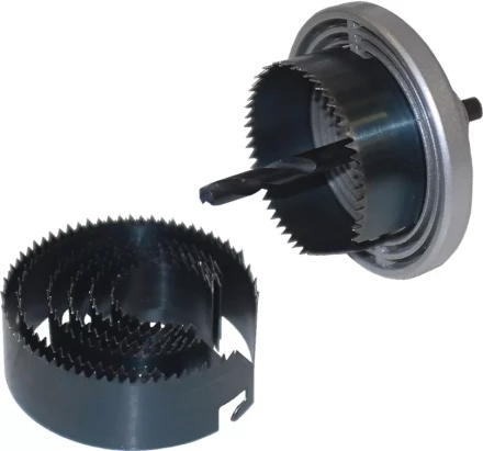 Набор венцов пильных  диаметр 25-64мм 7 штук  Кратон 1 04 01 004 купить в Надыме