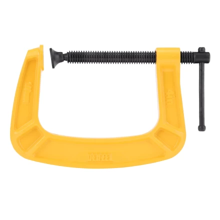 Струбцина G-образная Denzel, усиленная, 100 мм, 20643 купить в Надыме