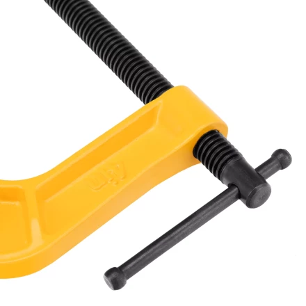 Струбцина G-образная Denzel, усиленная, 100 мм, 20643 купить в Надыме