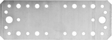 Крепежная пластина ЗУБР "МАСТЕР", 180х65мм, 20шт 310235-180-65 купить в Надыме