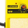 Паяльная станция аналоговая, STAYER "MASTER" 55371, диапазон 150-480°C, 48Вт 55371 купить в Надыме