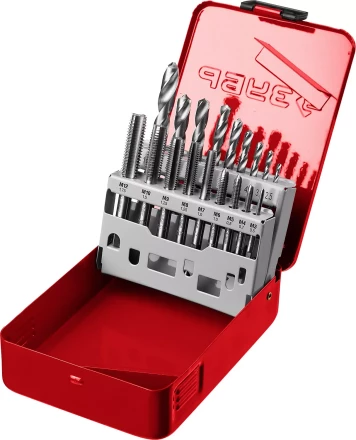 Наборы метчиков и плашек в металлическом боксе серия МАСТЕР купить в Надыме