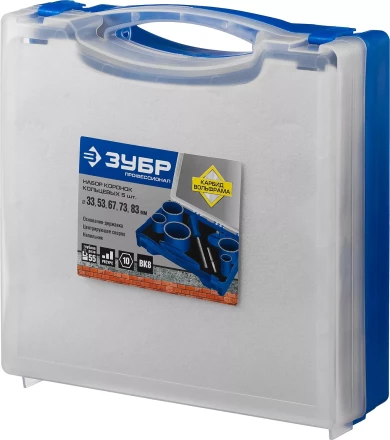 Наборы кольцевых коронок c карбидом вольфрама серия ПРОФЕССИОНАЛ купить в Надыме