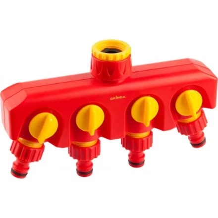 Распределитель GRINDA четырехканальный, из ударопрочной пластмассы 8-426313_z01 купить в Надыме