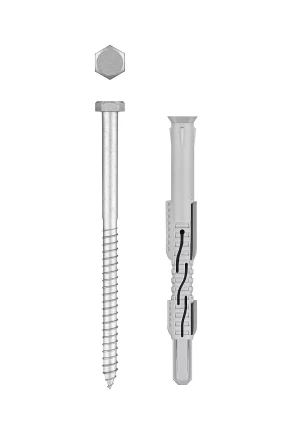 ЗУБР ФД-П 10 x 120 мм, фасадный дюбель, нейлон/цинк, 50 шт (301475-120) купить в Надыме