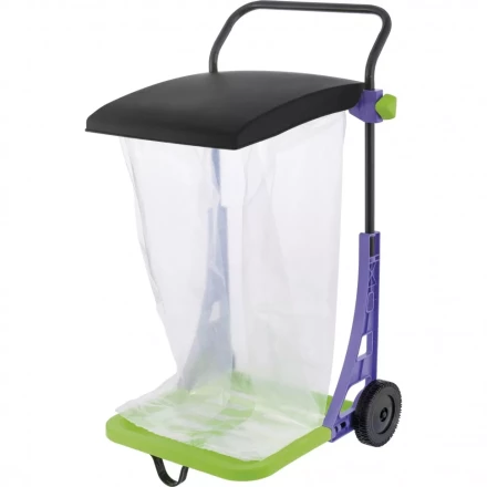 Тележка под мусорные пакеты с крышкой 1 пакет в комплекте Palisad 68933 купить в Надыме