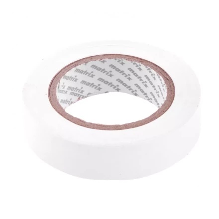 Изолента ПВХ 15 мм х 10 м белая 150 мкм Matrix 88775 купить в Надыме
