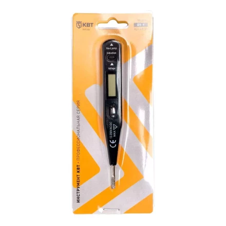 Отвертка индикаторная КВТ ОТ-1 с дисплеем (87283) купить в Надыме