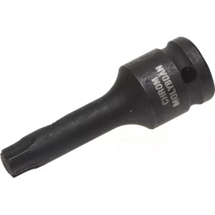 Торцовая головка KRAFTOOL "INDUSTRIE QUALITAT" ударная (1/2"), TORX, Cr-Mo, фосфатированная, T55 27952-55_z01 купить в Надыме