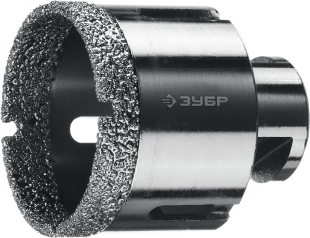 ЗУБР АВК, d 50 мм, (М14, 15 мм кромка), вакуумная алмазная коронка, Профессионал (29865-50) купить в Надыме