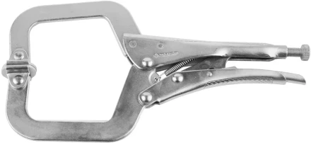 Зажим ЗУБР "ЭКСПЕРТ" ручной, специальный,точечный с подвижными губками, для деталей различных форм, 280мм 22517 купить в Надыме