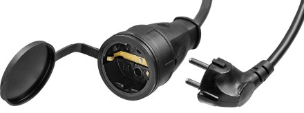 ЗУБР КГ-325-Ш, КГ, 3 х 2.5 мм2, 30 м, IP44, 4000 Вт, силовой удлинитель-шнур, Профессионал (55017-30) купить в Надыме