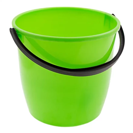 Ведро пластмассовое круглое 13 л, с крышкой, Light Elfe 92940 купить в Надыме