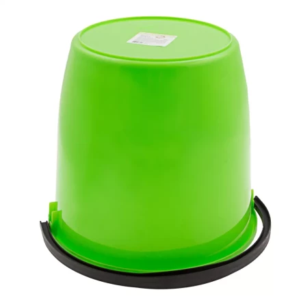 Ведро пластмассовое круглое 13 л, с крышкой, Light Elfe 92940 купить в Надыме