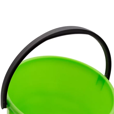 Ведро пластмассовое круглое 13 л, с крышкой, Light Elfe 92940 купить в Надыме