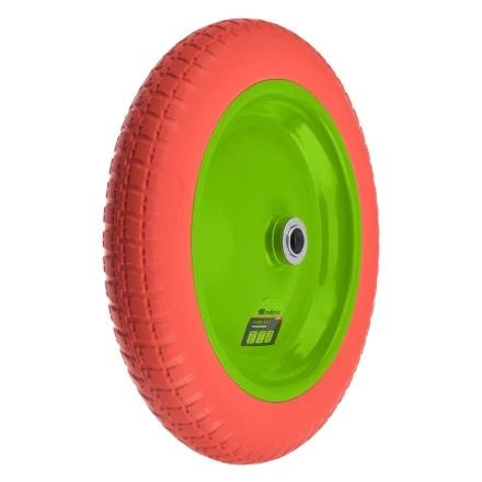 Колесо полиуретановое Сибртех 3.00-8, длина оси 80 мм, подшипник 20 мм, 689795 купить в Надыме