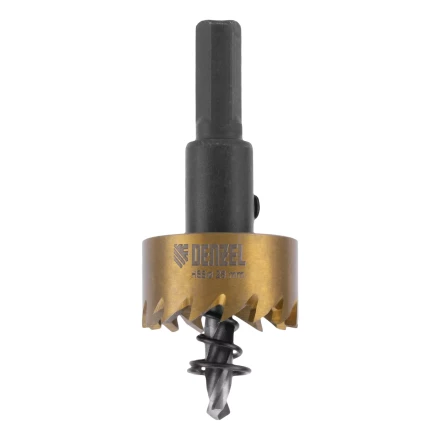 Коронка по металлу HSS, 26 мм, нитридтитановое покрытие Denzel 724105 купить в Надыме