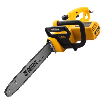 Пила цепная электрическая Denzel EDS-1800P 95615, 1.8 кВт,поперечная, шина 40 см, шаг 3/8, паз 1.3 мм, 57 звеньев купить в Надыме