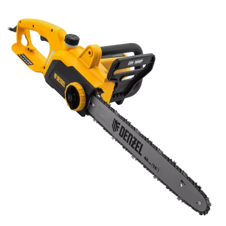 Пила цепная электрическая Denzel EDS-1800P 95615, 1.8 кВт,поперечная, шина 40 см, шаг 3/8, паз 1.3 мм, 57 звеньев купить в Надыме