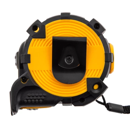 Рулетка Denzel 5м х 32мм, автоматич. фиксац., нейлон. покрытие, магнит. зацеп, двухстор. разметка 31523 купить в Надыме