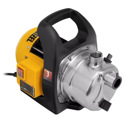 Садовый поверхностный насос Denzel GPL800Х 97302, 800 Вт, 3200 л/ч, подъем 42 м, нержавейка купить в Надыме