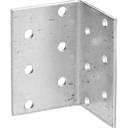 Крепежный угол ЗУБР "МАСТЕР" равносторонний, 60х40х40мм, 50шт 310205-060-040 купить в Надыме