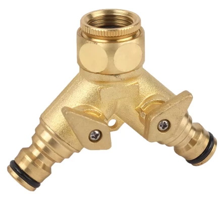 Распределитель двухканальный RACO "Profi" (резьба внешняя-наконечник) латунный, 1/2" х 3/4" 4246-55034B купить в Надыме