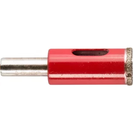 Сверло ЗУБР алмазное трубчатое по кафелю, керамике, зерно 60, 16мм 29850-16 купить в Надыме