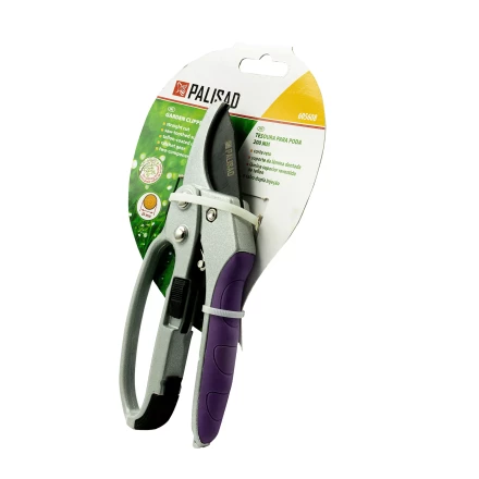 Секатор прямого реза Palisad, 200 мм, храповой механизм, металлические обрезиненные рукоятки, Luxe 605608 купить в Надыме