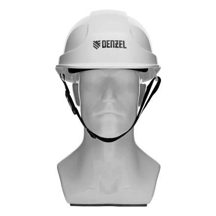 Каска защитная ударопрочная Denzel 89204, ABS/PC, плавная регулировка, модель «Форвард» (К-05),белая купить в Надыме