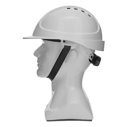 Каска защитная ударопрочная Denzel 89204, ABS/PC, плавная регулировка, модель «Форвард» (К-05),белая купить в Надыме