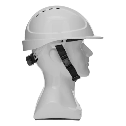 Каска защитная ударопрочная Denzel 89204, ABS/PC, плавная регулировка, модель «Форвард» (К-05),белая купить в Надыме