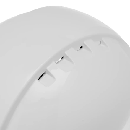 Каска защитная ударопрочная Denzel 89204, ABS/PC, плавная регулировка, модель «Форвард» (К-05),белая купить в Надыме