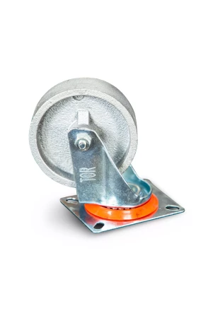 Колесо поворотное чугунное EM01 VKV 100 100 мм термостойкое 1024215 купить в Надыме