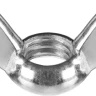 Гайка ЗУБР "МАСТЕР" барашковая, DIN 315, оцинкованная, M5, 5кг 303730-05 купить в Надыме