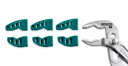 Сменные защитные накладки на губки KRAFTOOL 22354-S3 купить в Надыме