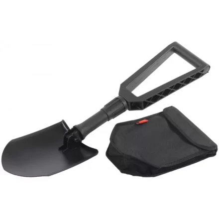 Лопата GRINDA складная, туристическая, в чехле, фиберглассовая рукоятка, 240 / 590 мм 8-421826_z01 купить в Надыме