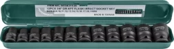 Набор головок торцевых ударных 3/8"DR 8-19мм  Jonnesway S03A3112S 12предметов 48505