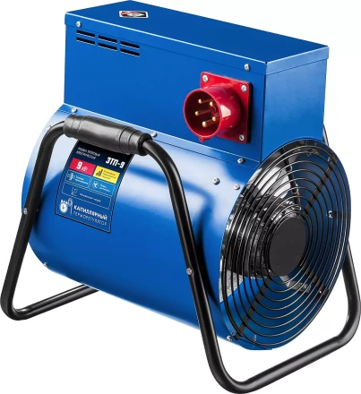 Пушка тепловая круглый корпус ЗТП-9 серия ПРОФЕССИОНАЛ купить в Надыме