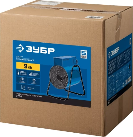 Пушка тепловая круглый корпус ЗТП-9 серия ПРОФЕССИОНАЛ купить в Надыме