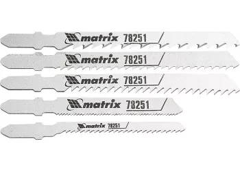 Набор полотен для электролобзика универсальный 5шт MATRIX Professional 78251 купить в Надыме