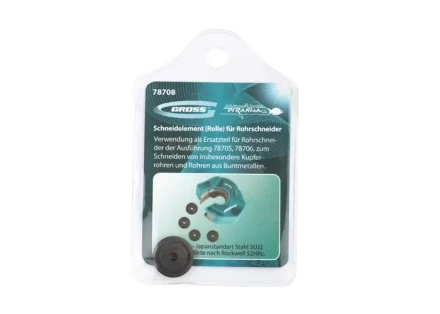 Режущий ролик трубореза 4,5х3х16мм для резки труб из цветныйх металлов GROSS 78708 купить в Надыме