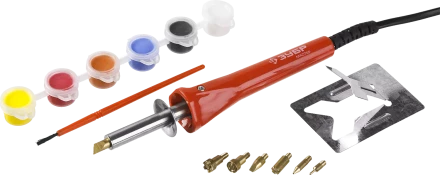 Приборы для выжигания с набором насадок и красками серия МАСТЕР купить в Надыме