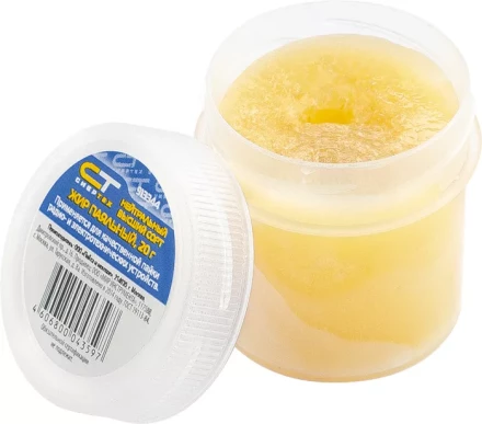 Жир паяльный нейтральный СИБРТЕХ в банке 20 гр. 913344 купить в Надыме