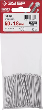 Гвозди строительные оцинкованные ГОСТ 4028-63 пакет серия МАСТЕР купить в Надыме