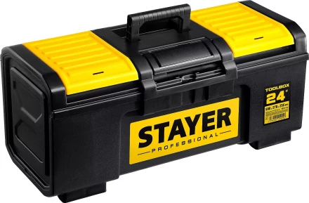 Ящик для инструмента "TOOLBOX-24" пластиковый, STAYER Professional 38167-24 купить в Надыме
