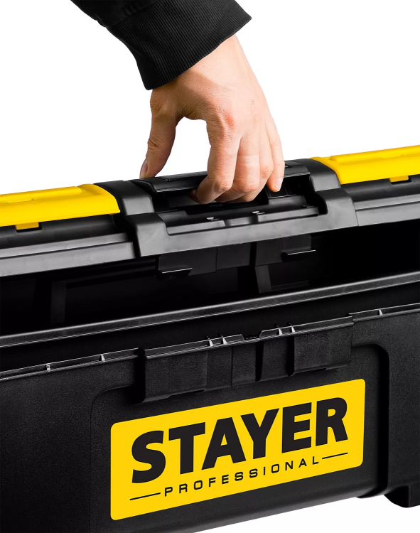 Ящик для инструмента "TOOLBOX-24" пластиковый, STAYER Professional 38167-24 купить в Надыме