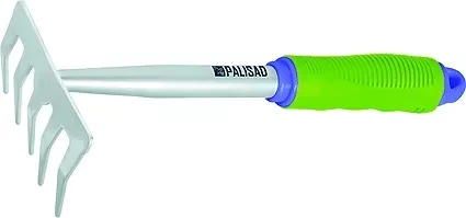 Грабли 5-зубые 110x280 мм обрез. рукоятка может использ. в сборе с ручкой 63016 63017  PALISAD 63003 купить в Надыме