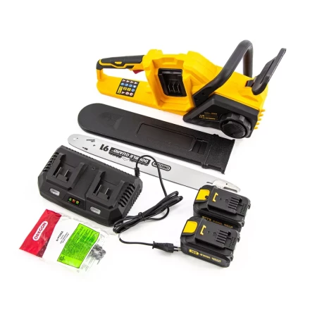 Цепная пила аккумуляторная бесщеточная RCS400-36, Li-ion, 36 В, 4 Ач, шина 400 мм Denzel 58610 купить в Надыме